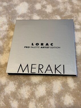 LORAC Meraki Pro Palette Artist Edition - Silver & Black